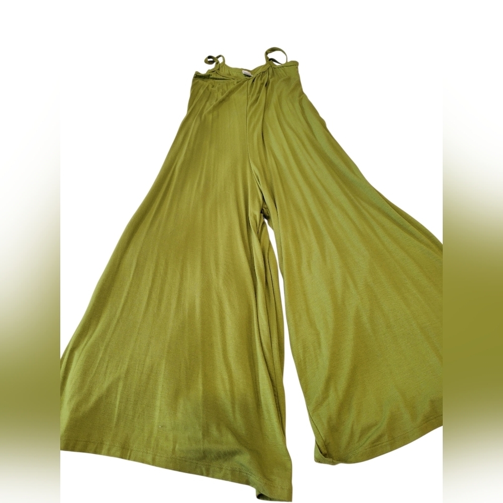 Love Life Womans Wide Leg One Piece Strappy Culottes Med NwOT - Picture 2 of 7